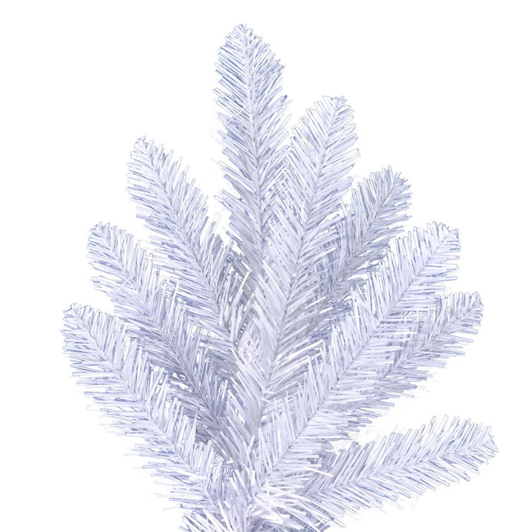 The Holiday Aisle® Vickerman Shiny White Spruce Artificial Christmas 66